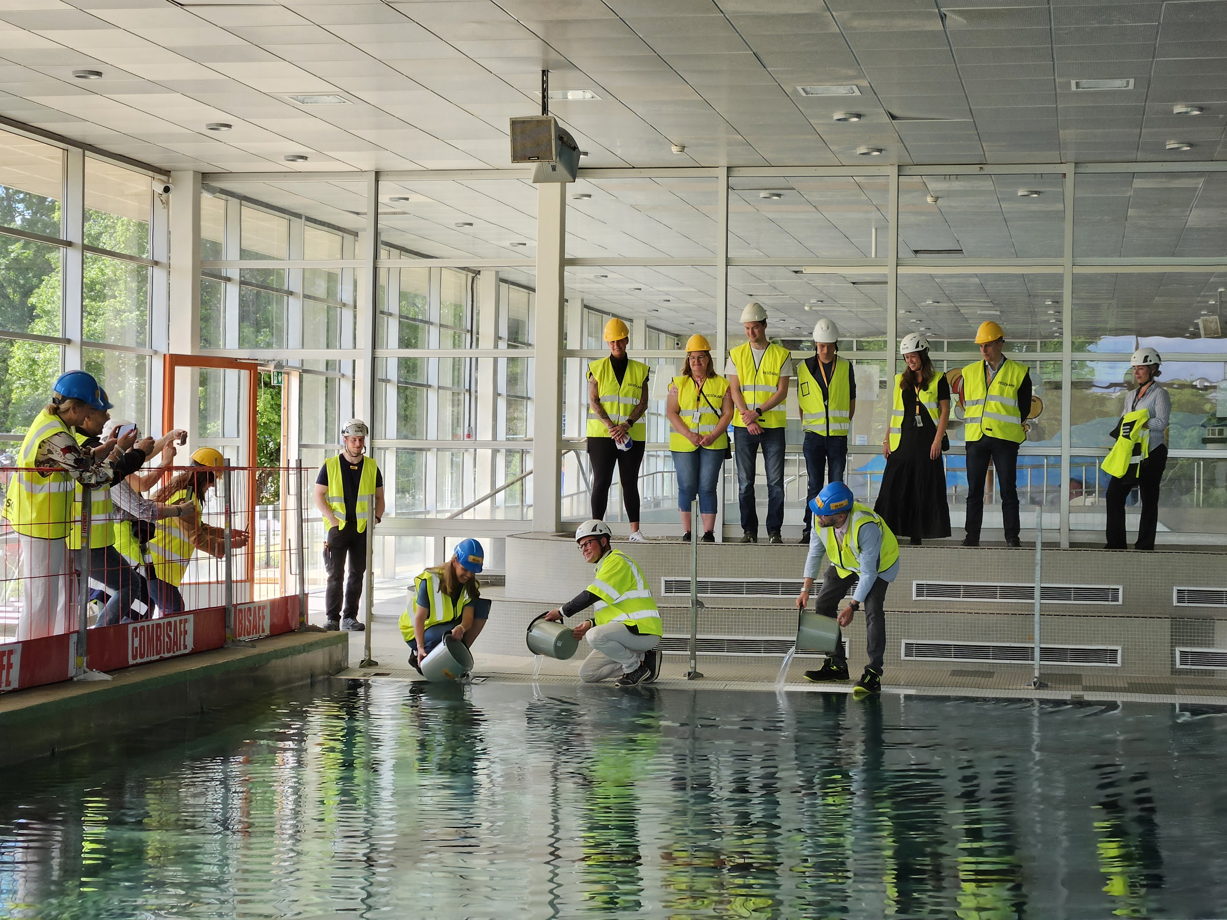 Första hinktag- Sollentuna simhall