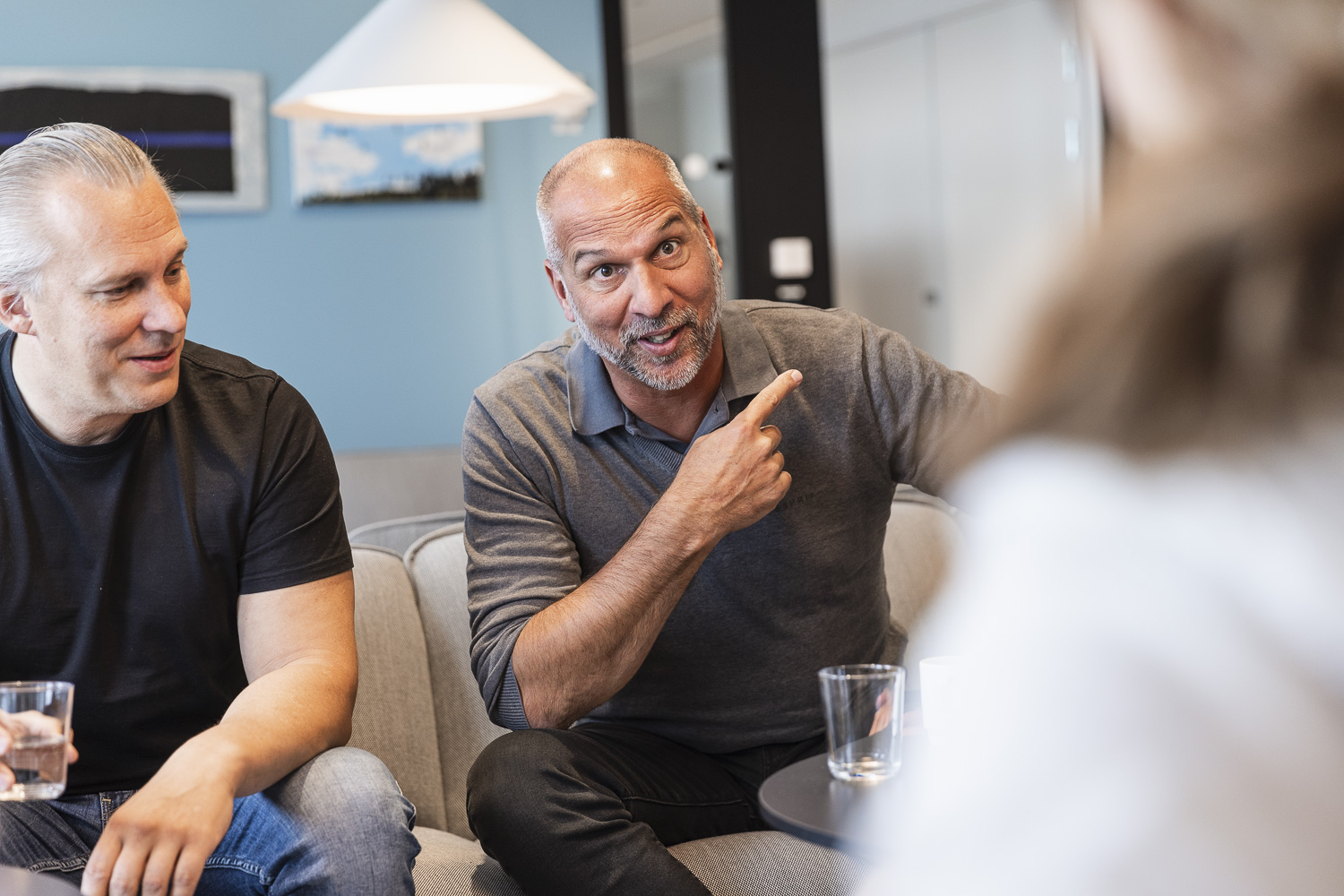 Daniel Sätterström, Teknisk chef och Jonas Adling, Säkerhetschef 